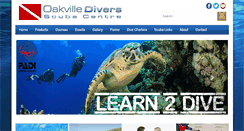 Desktop Screenshot of oakvilledivers.com
